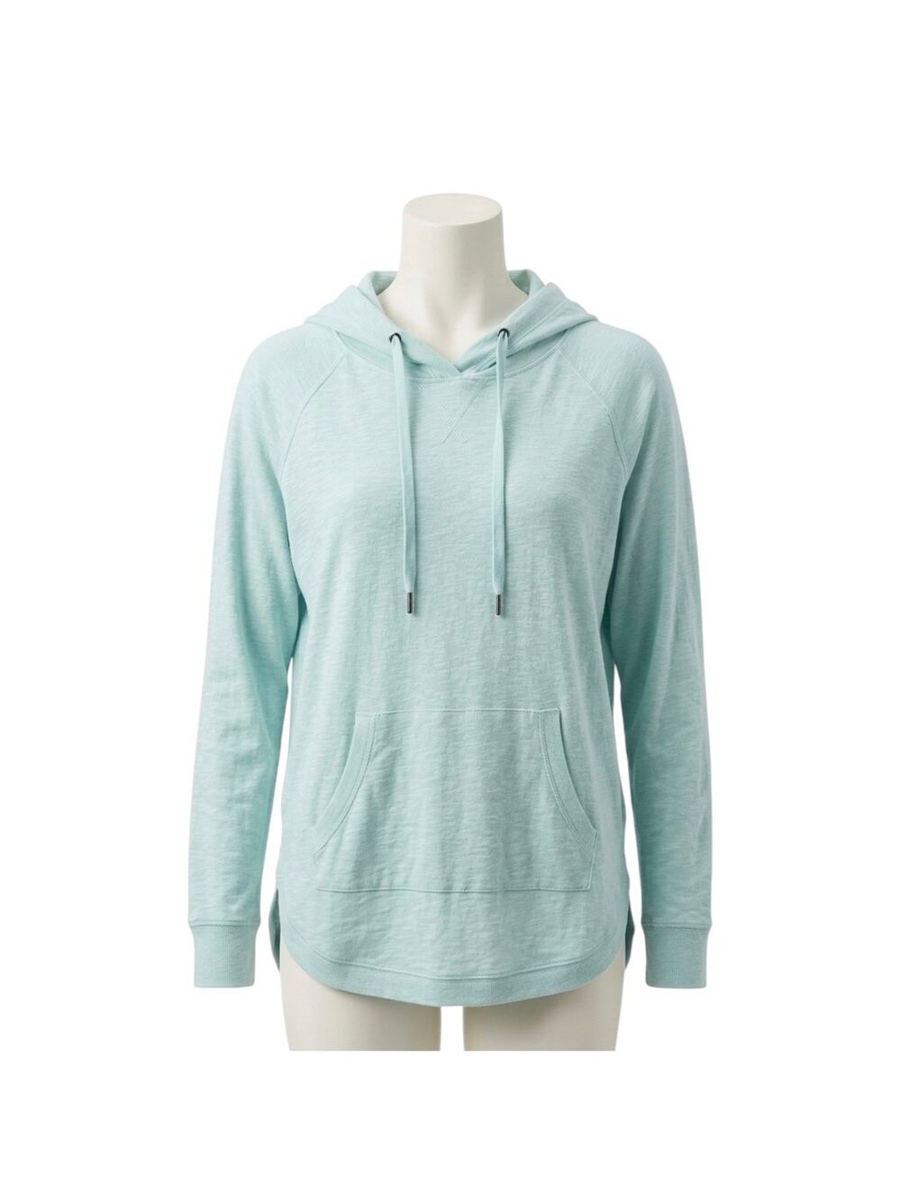 Maurices Light Blue Lightweight Pullover Hoodie Soft Large L
